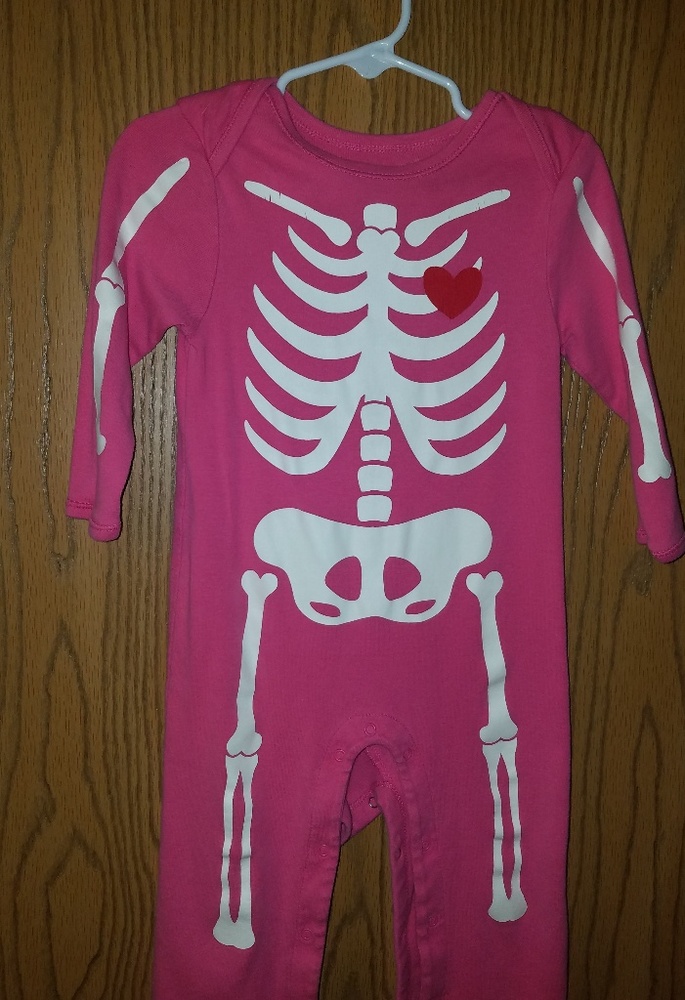 12/18 month Old Navy "skeleton" onesie